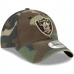 Men's New Era Woodland Camo Oakland Raiders Core Classic 9TWENTY Adjustable Hat 2934444